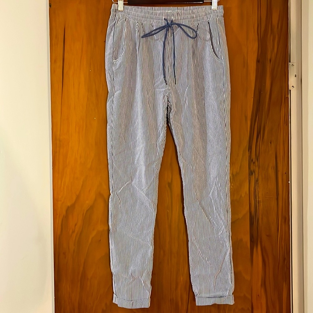 Sear-sucker Joggers